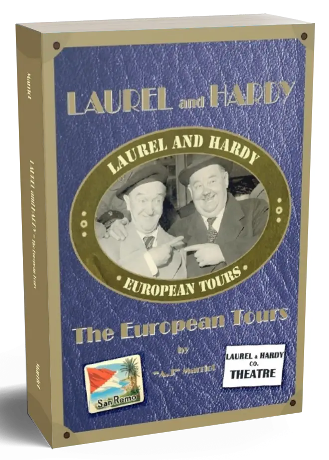 Laurel and Hardy European Tours book cover