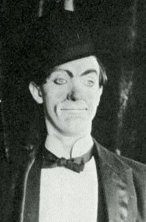 Stan Laurel as the "Red Nose Comic" in the 1912 Karno Company